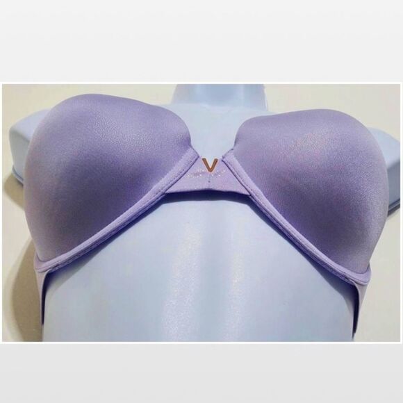 Victory’s Secret Bra Purple Lavender Silver Sparkle - Picture 7 of 16